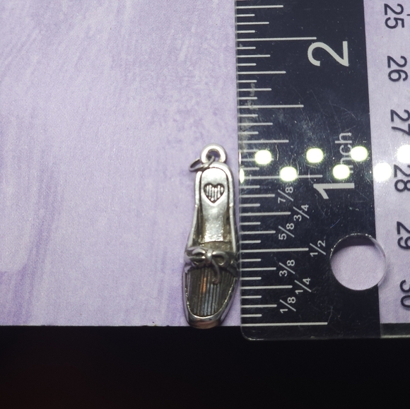 👍 5 For $20 Brighton Silver Tone Shoe Charm - Picture 2 of 5